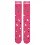 Pink kitten "Elastic™" socks