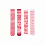 Pink Knee High Compression Socks – 4 Pairs