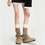 Women’s Wool Knit Leg Warmers - Image 11