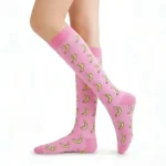 Pink Compression Socks (4 Pairs) - Image 3