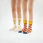 French Fry Family Cartoon Socks - Image 14