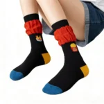 French Fry Family Cartoon Socks - Image 8