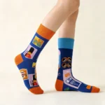 Asymmetric Street Socks, 4 Pairs - Image 4