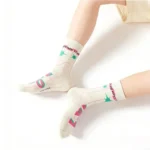 Pink Heart Crew Socks - Image 14