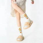 French Fry Family Cartoon Socks - Image 10