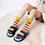French Fry Family Cartoon Socks - Image 5