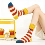 French Fry Family Cartoon Socks - Image 6