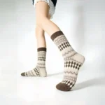 Nordic Fair Isle Wool Socks - Image 9
