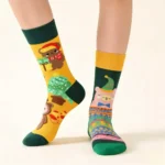 Asymmetric Street Socks, 4 Pairs - Image 10