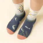 Retro French Art Socks - Image 17
