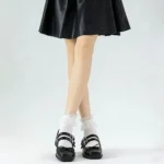 Lace Trim Crew Socks - Image 9