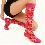 Thigh-High Camo Compression Socks 3P - Image 2