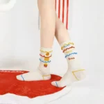 French Fry Family Cartoon Socks - Image 11