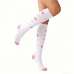 Pink Knee-High Compression Socks — 4-Pack - Image 7