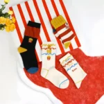 French Fry Family Cartoon Socks - Image 15
