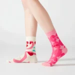 Pink Heart Crew Socks - Image 13