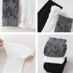 Vintage Lace Calf Socks - Image 13