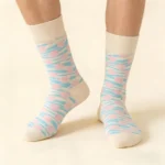 Colorful Matching Couple Crew Socks - Image 10