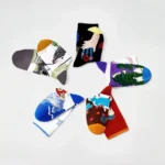 Retro Art Cotton Crew Socks - Image 14