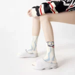 Cute Women’s Cartoon Crew Socks - Image 3