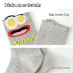 Cute Women’s Cartoon Crew Socks - Image 15