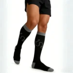 Black base stethoscope "Stretchable™" socks - Image 3