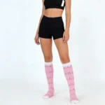 Pink ECG Elastiheart™ Stretch Socks - Image 3