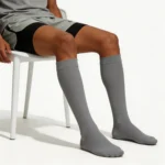 Gray EasyStretch™ Socks - Image 7