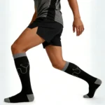 Black base stethoscope "Stretchable™" socks - Image 6