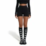 Black Cat–Shaped Stretchable™ Socks - Image 3