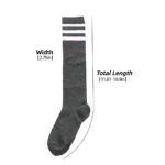 Blue 3-Stripe Knee High Socks - Image 10