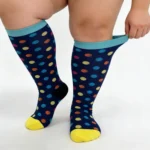 Colorful dots "Relax and Stretch™" elastic socks - Image 7
