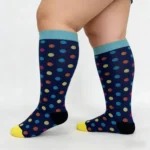Colorful dots "Relax and Stretch™" elastic socks - Image 8