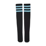 Black & Light Blue Stripes Relax Stretch™ Socks