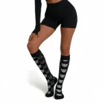 Black Cat–Shaped Stretchable™ Socks - Image 4