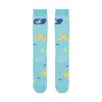 Soft Butter Yellow Knee-High Socks