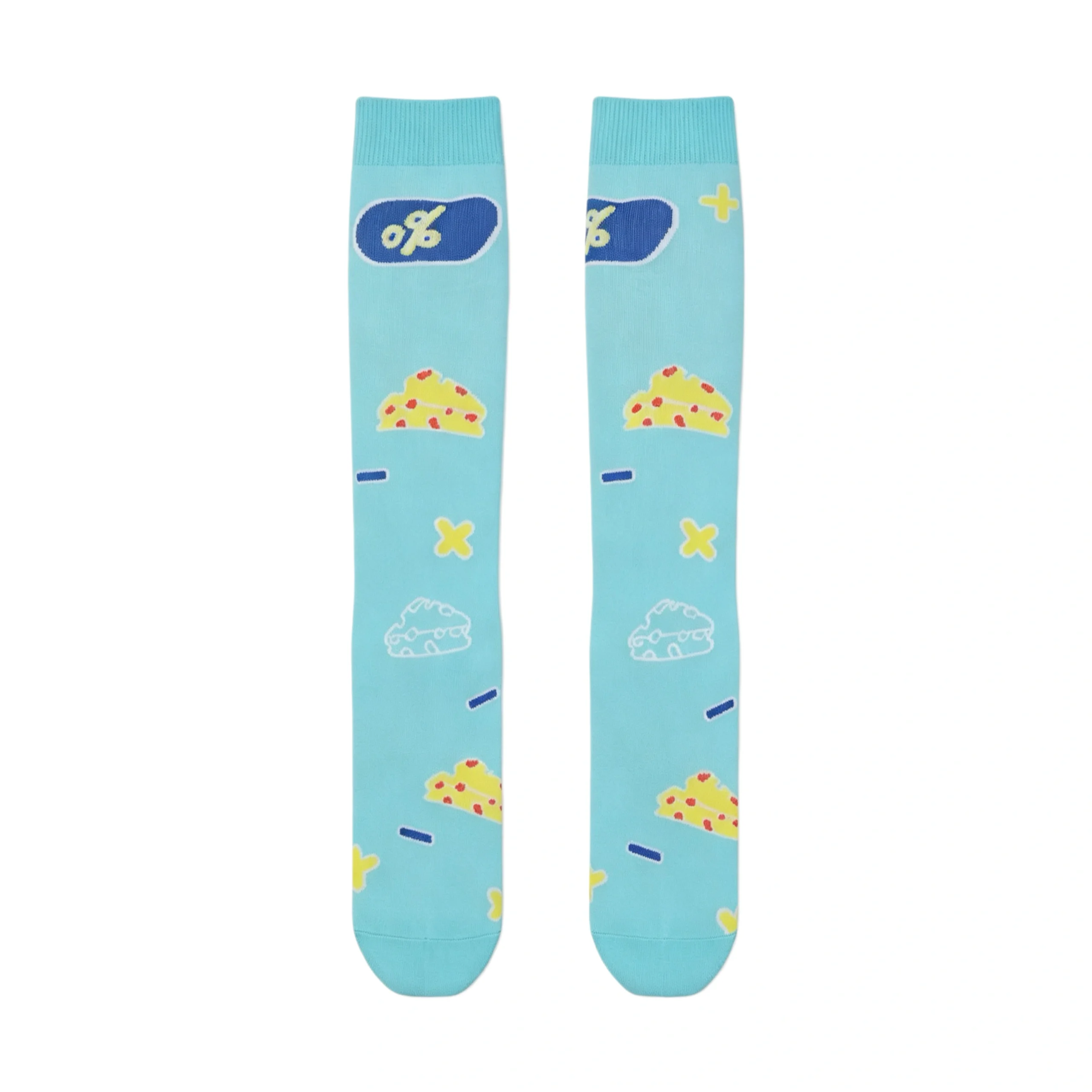 微信图片_20260419013459_3796_51 Soft Butter Yellow Knee-High Socks - Image 1