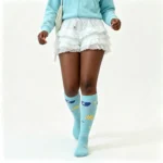 Soft Butter Yellow Knee-High Socks - Image 2