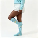 Soft Butter Yellow Knee-High Socks - Image 6