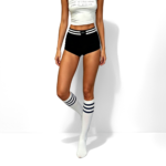 Blue 3-Stripe Knee High Socks - Image 7
